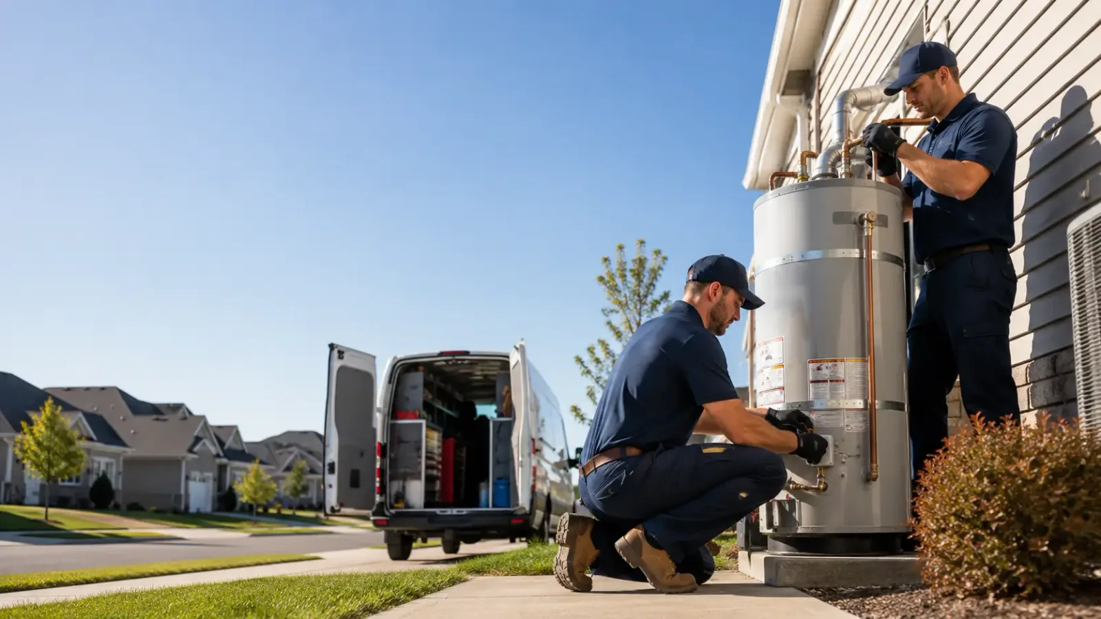 Water Heater Installation in Commiskey, IN